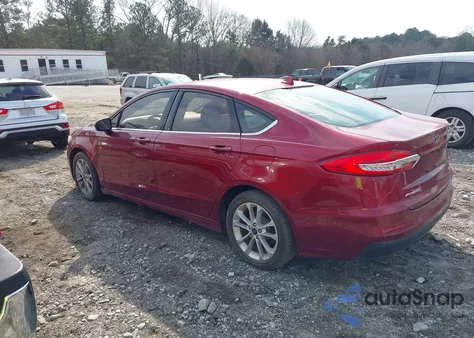 2019 Ford Fusion Se z USA, uszkodzony, nr VIN 3FA6P0HD0KR161759